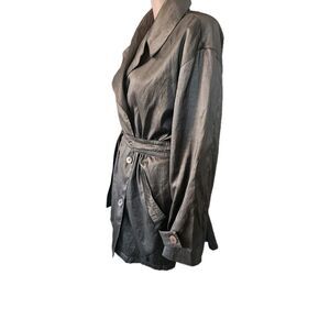 GEORGIOU STUDIO GRAY JACKET SIZE 8